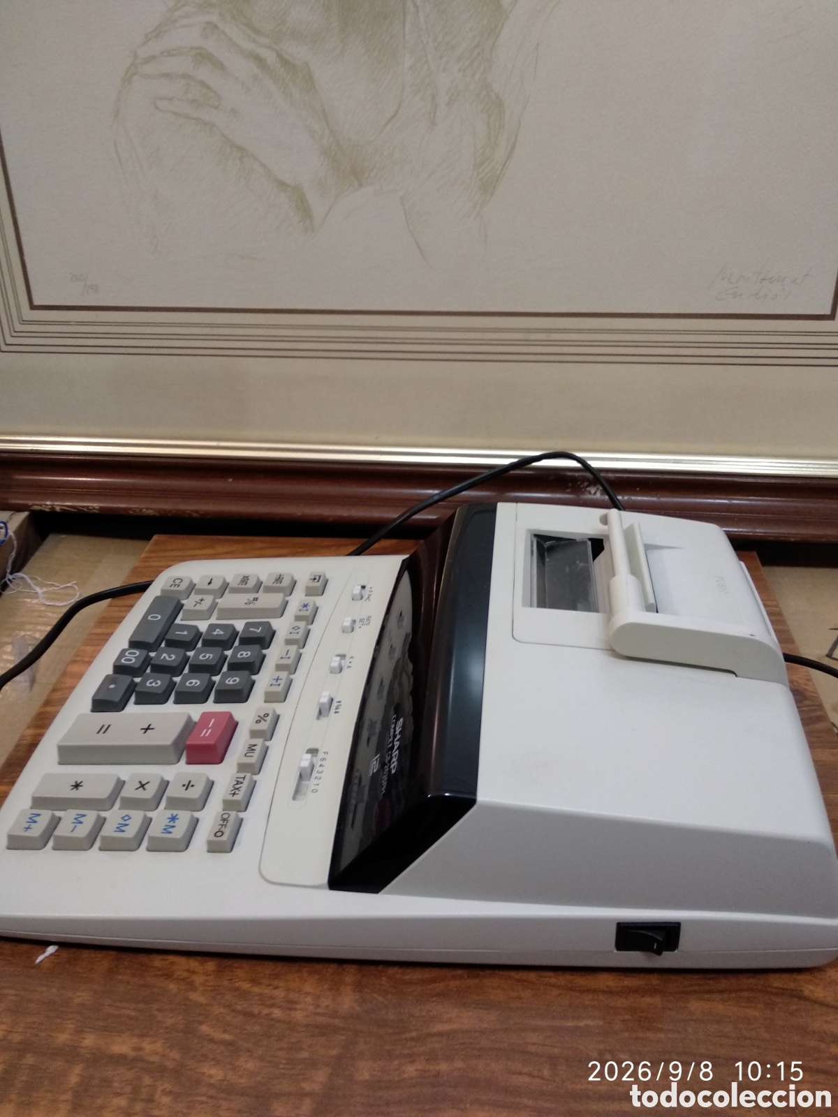 Segunda mano: Calculadora con impresora Sharp CS-2635RH - Foto 9