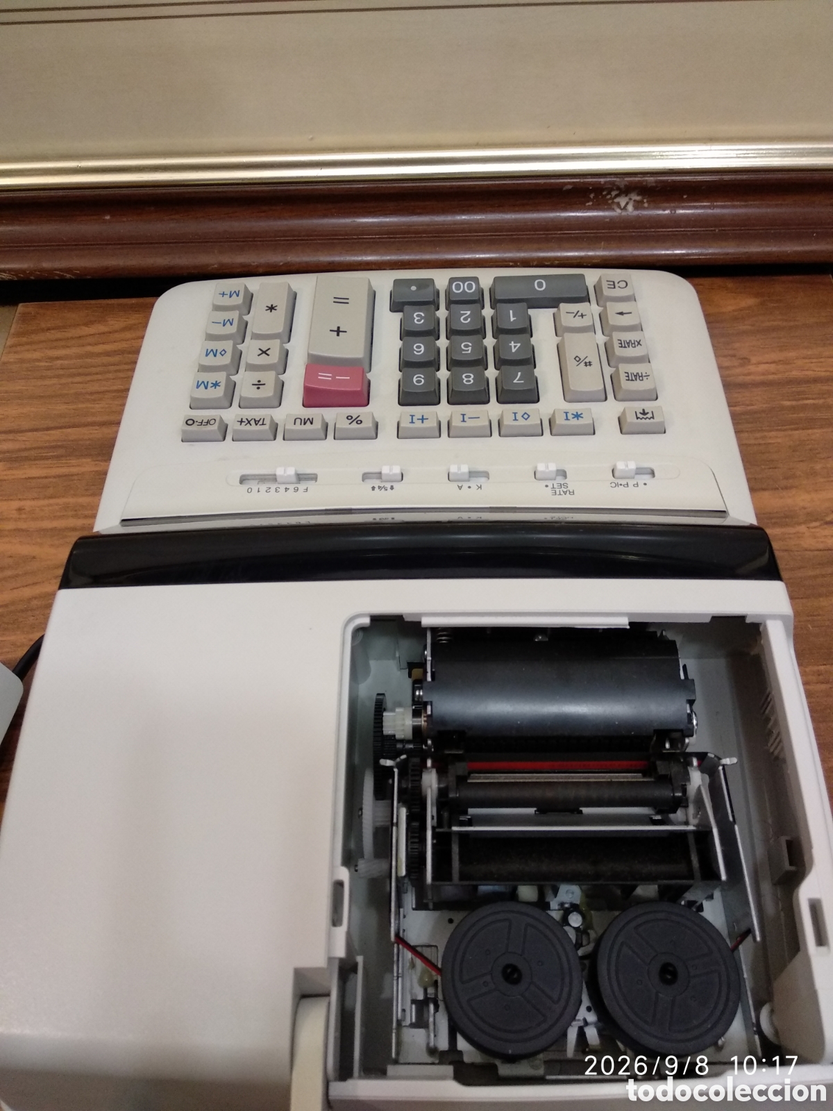 Segunda mano: Calculadora con impresora Sharp CS-2635RH - Foto 11