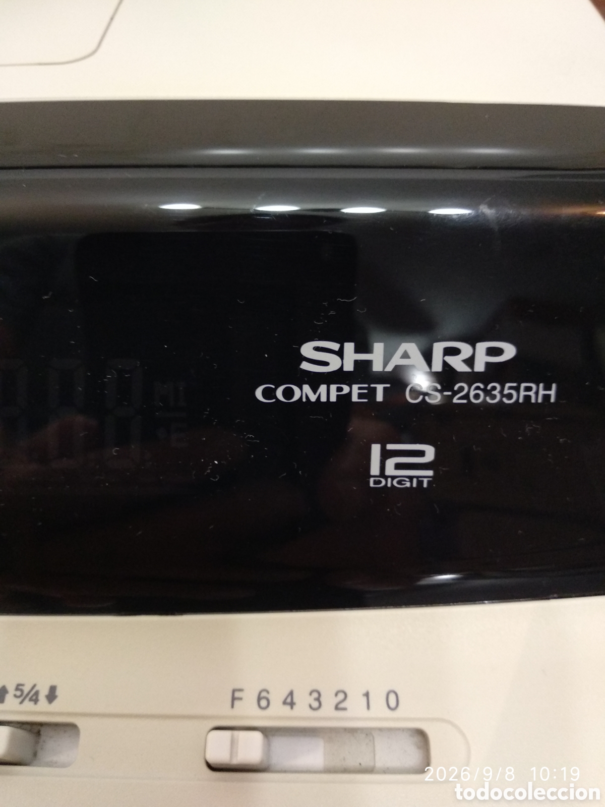 Segunda mano: Calculadora con impresora Sharp CS-2635RH - Foto 18