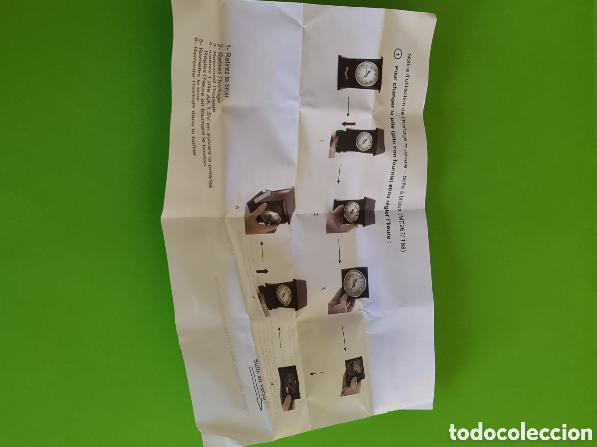 Segunda mano: Joyero reloj /caja musical y bailarina. Funciona. - Foto 14