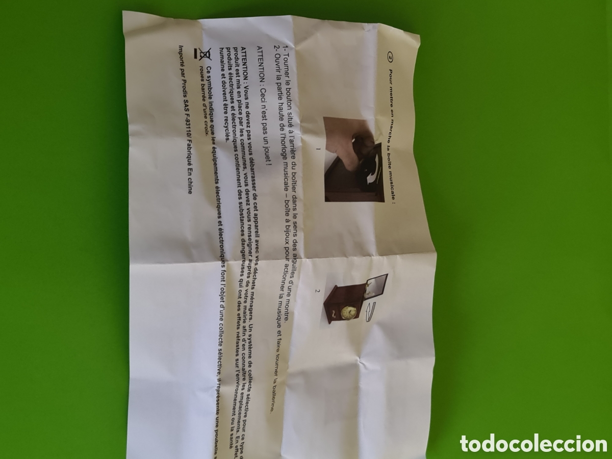 Segunda mano: Joyero reloj /caja musical y bailarina. Funciona. - Foto 15
