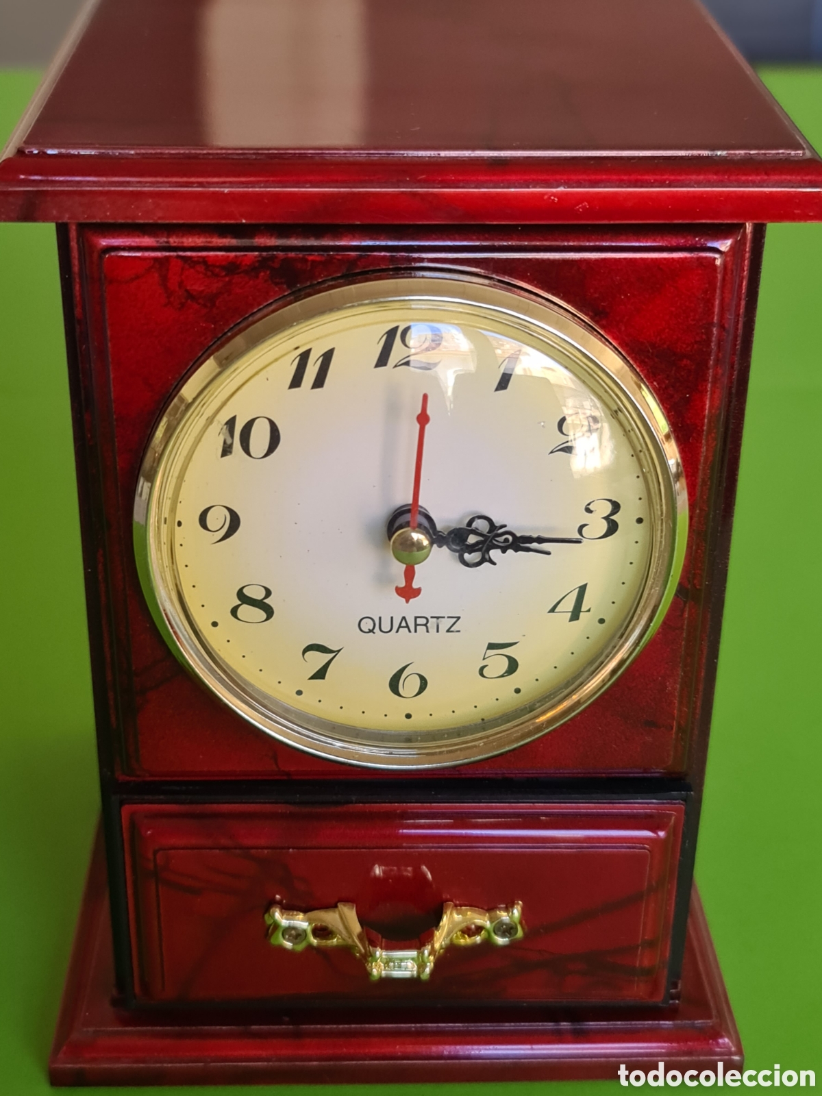 Segunda mano: Joyero reloj /caja musical y bailarina. Funciona.