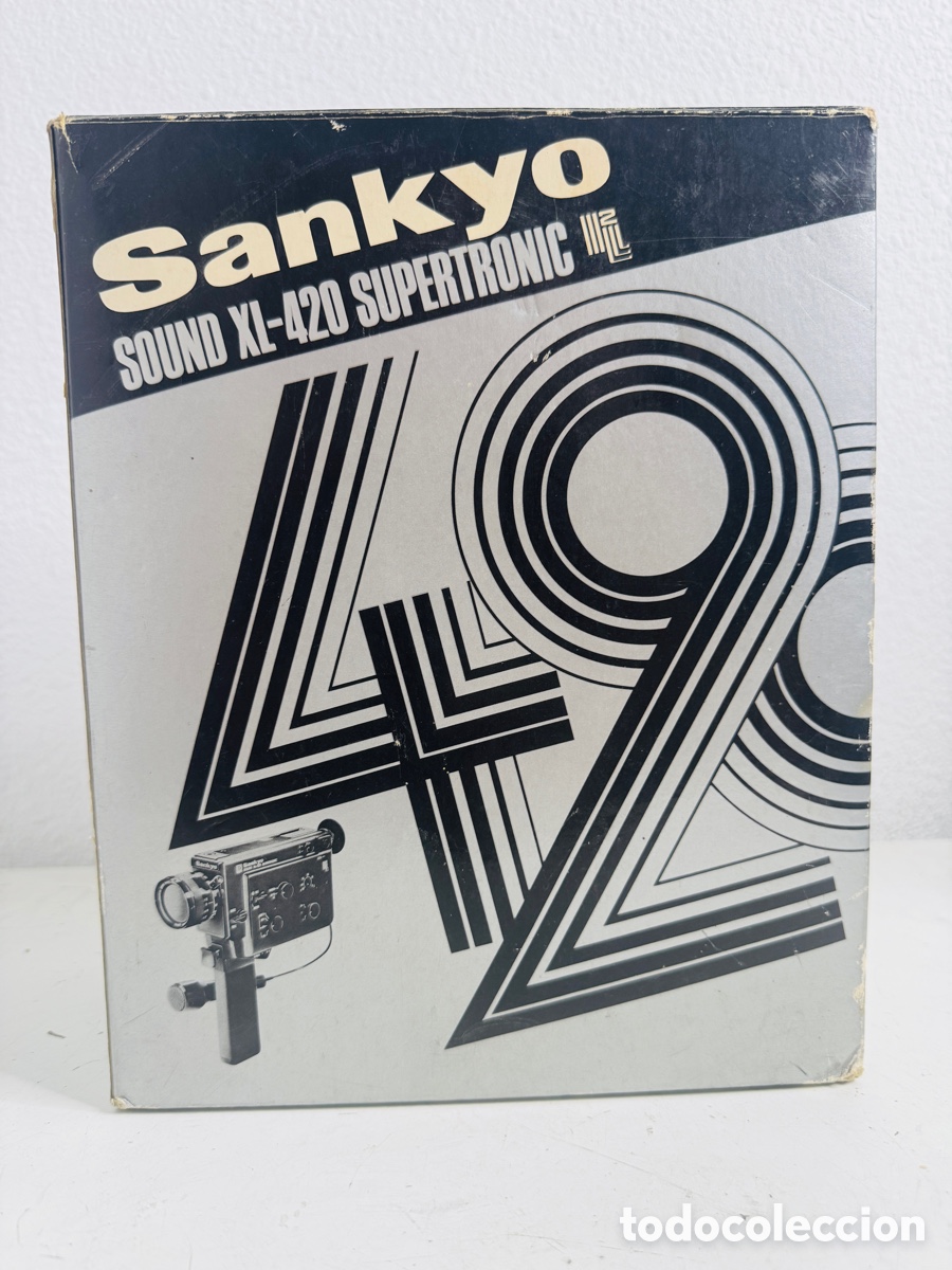 Segunda mano: Sankyo XL-420 Camera Sound Supertronic Film Camcorder Made In Japan No Probada