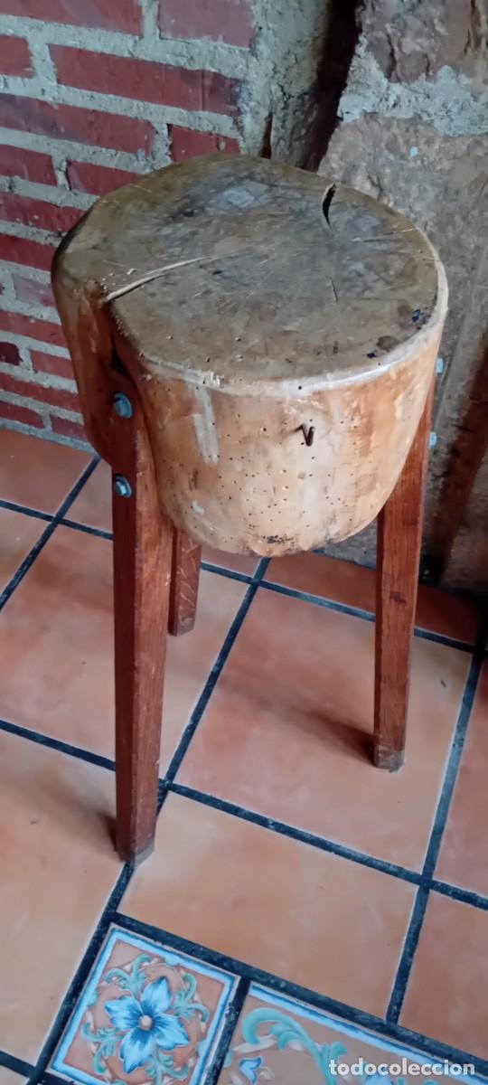 Segunda mano: Tajo de corte pars carne,en madera - Foto 2