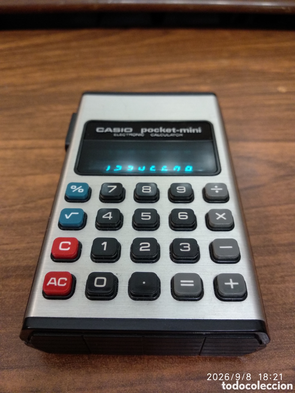 Segunda mano: Casio pocket-mini electronic calculator - Foto 2