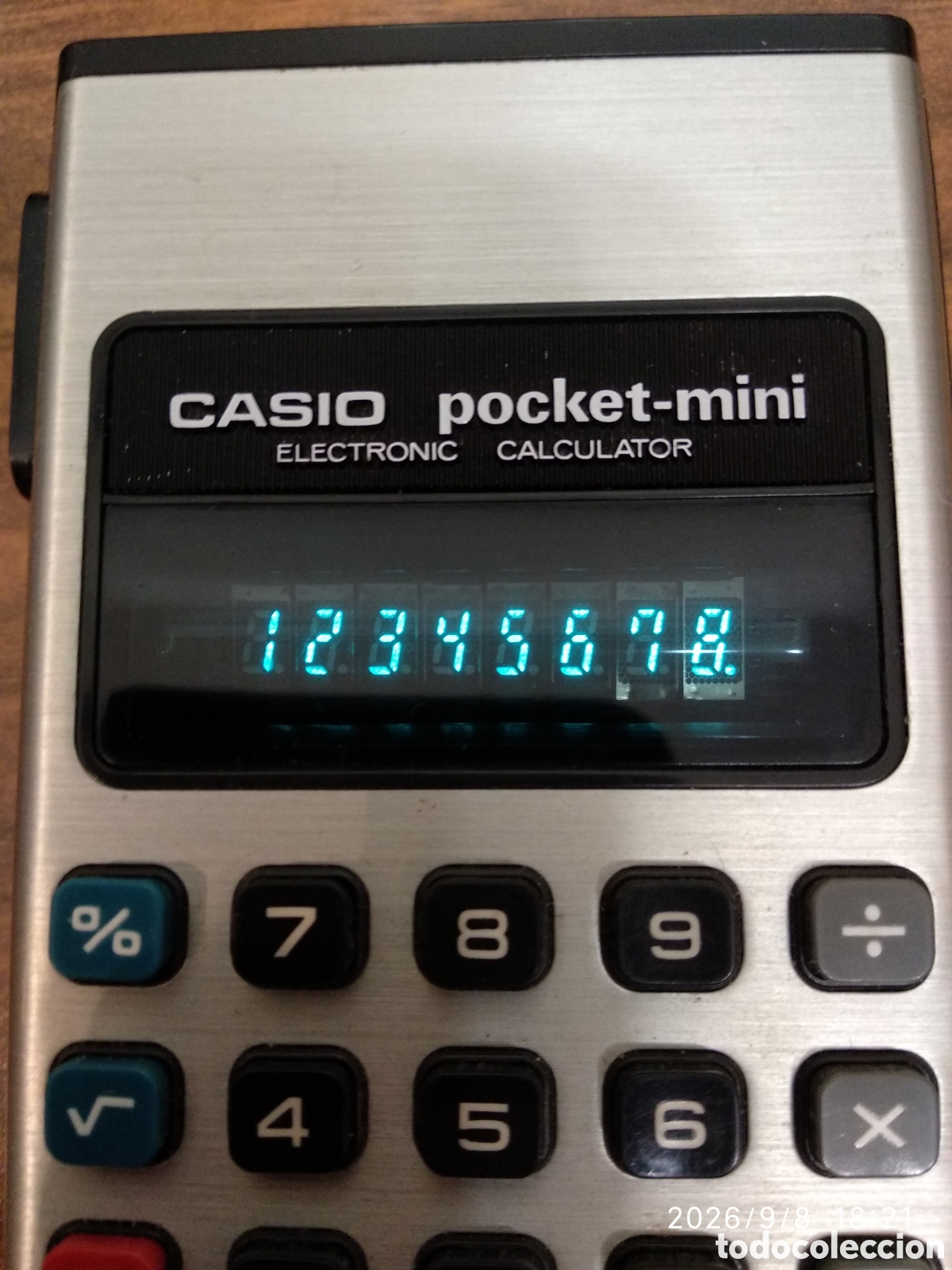 Segunda mano: Casio pocket-mini electronic calculator - Foto 3