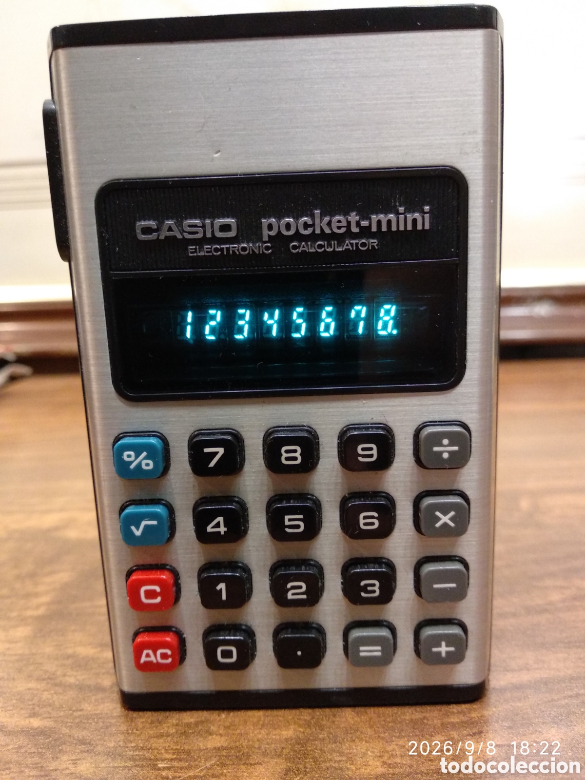 Segunda mano: Casio pocket-mini electronic calculator - Foto 5