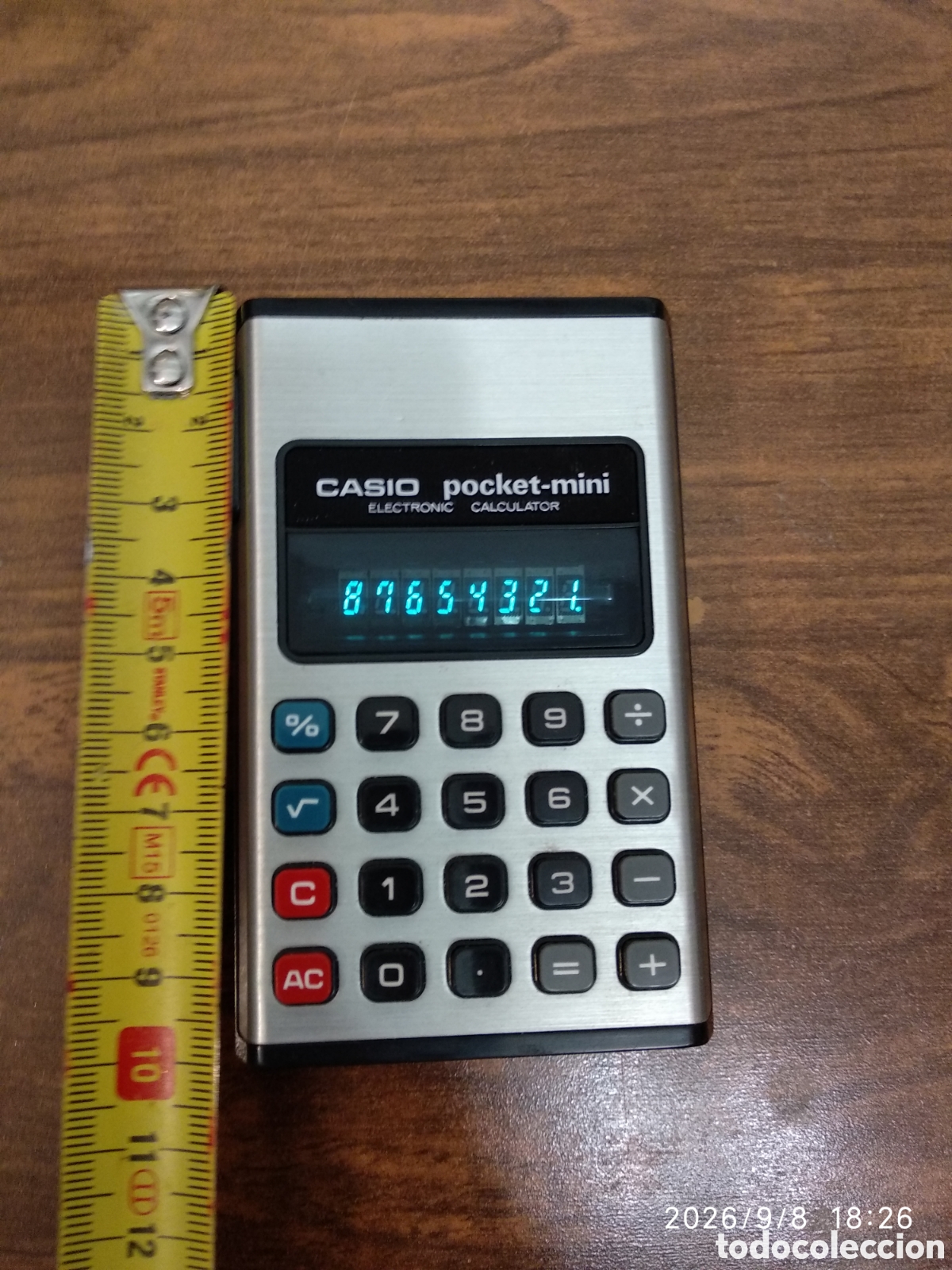 Segunda mano: Casio pocket-mini electronic calculator - Foto 16