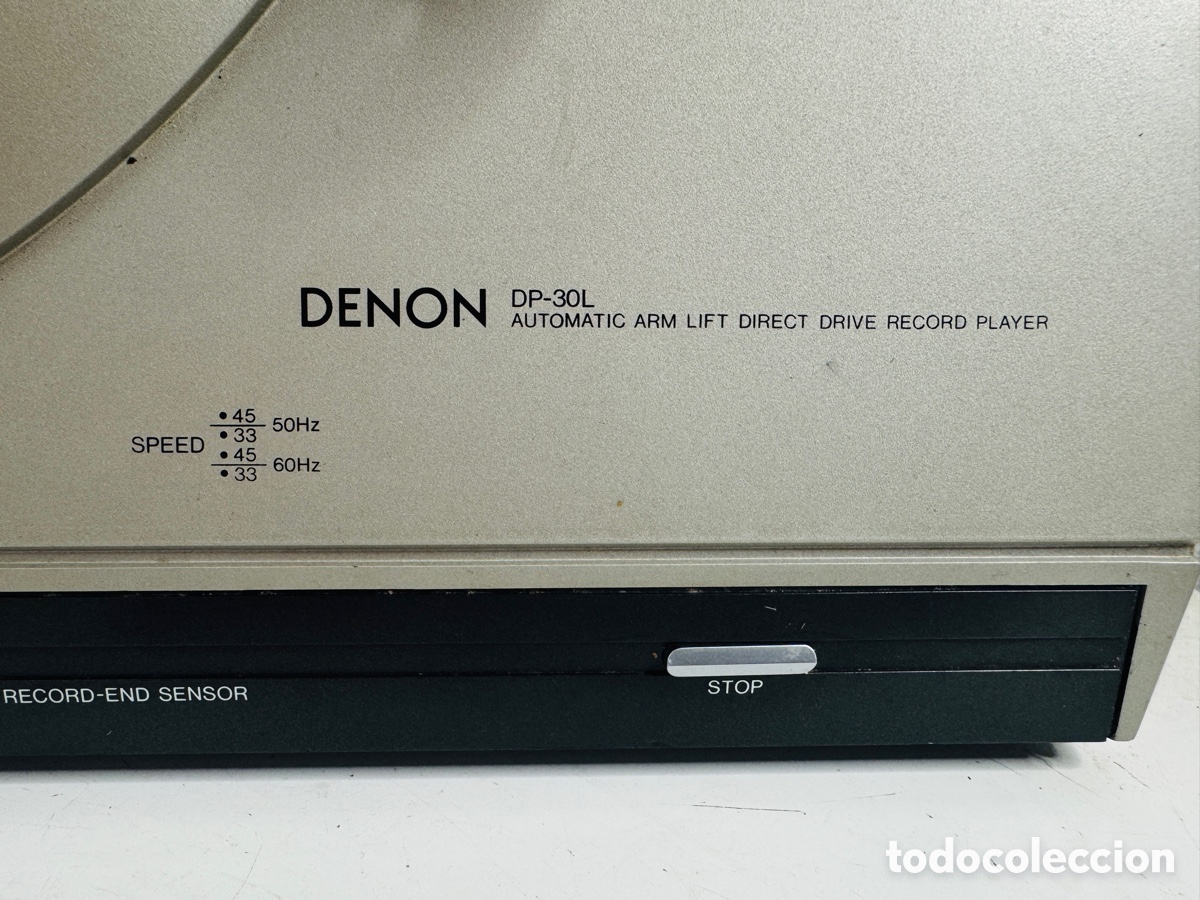 Segunda mano: Denon DP-30L Direct Drive Turntable - Foto 10