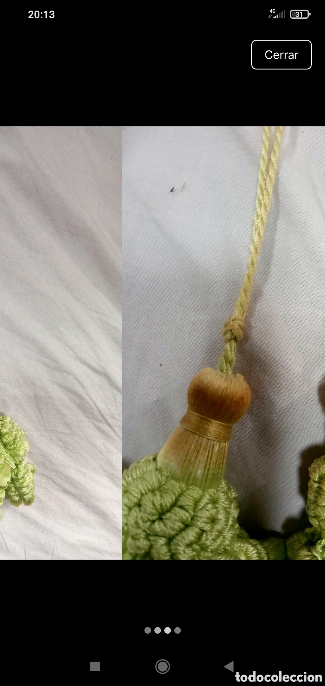 Segunda mano: Pareja borlones goyesca - Foto 2