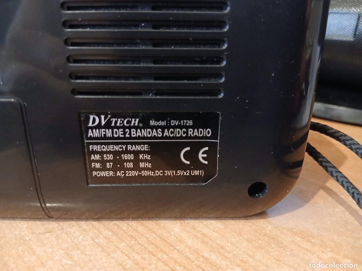 Segunda mano: RADIO DV TECH AM/FM - AC/DC - Foto 4