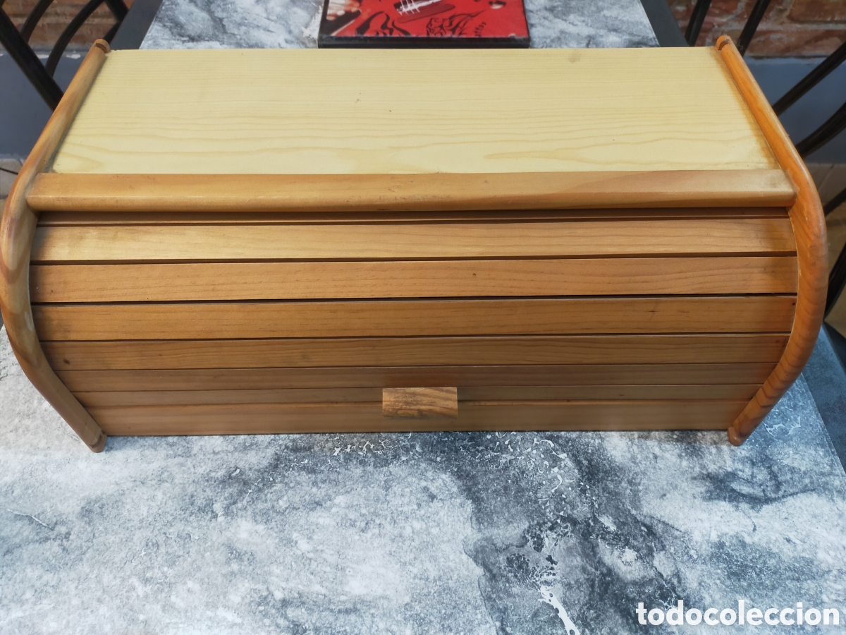 Segunda mano: Panadera de madera estilo r&uacute;stico