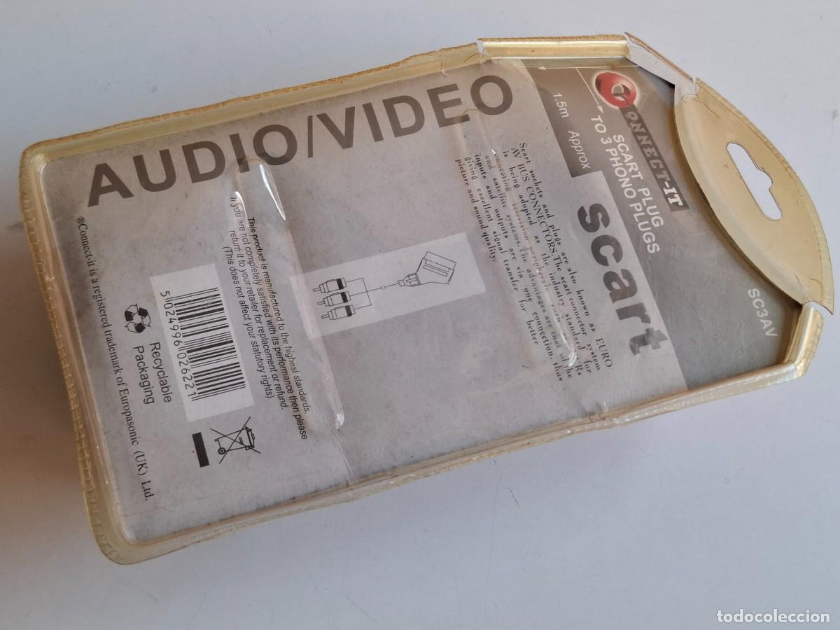 Segunda mano: CABLE CONECTOR DE AUDIO/VIDEO NUEVO EN BLISTER - Foto 5