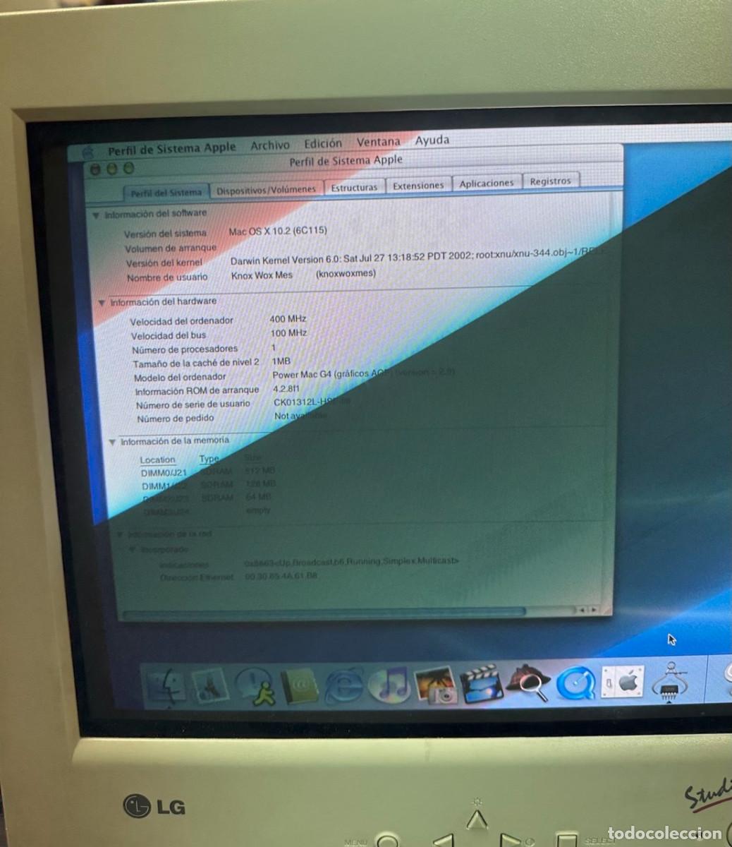 Segunda mano: Apple Power Mac G4 (2000) - Funciona - Foto 5