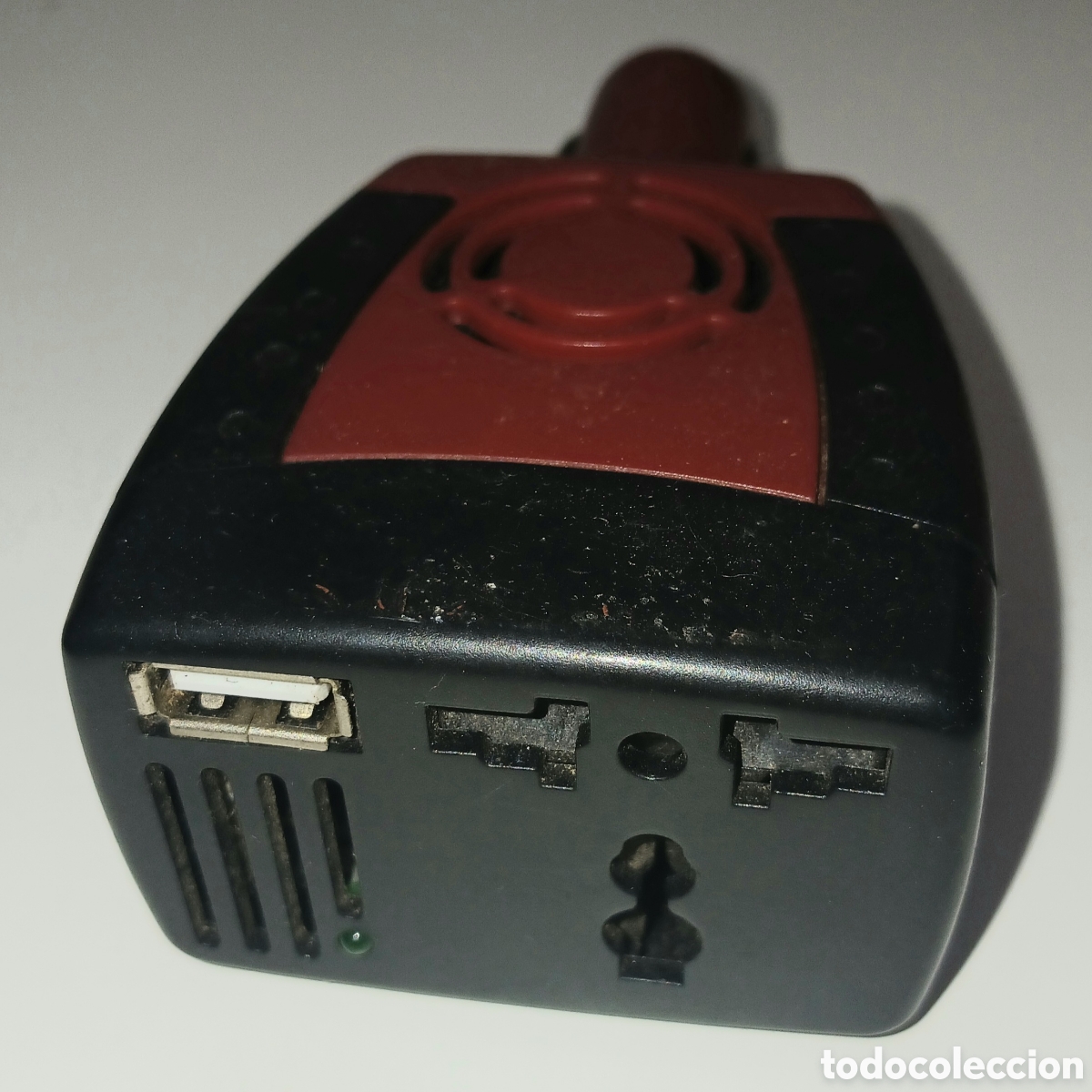 Segunda mano: Inversor Convertidor De Corriente Coche Mechero SUVPR 12V DC A 220V AC 150W Con Puerto USB DC 5V