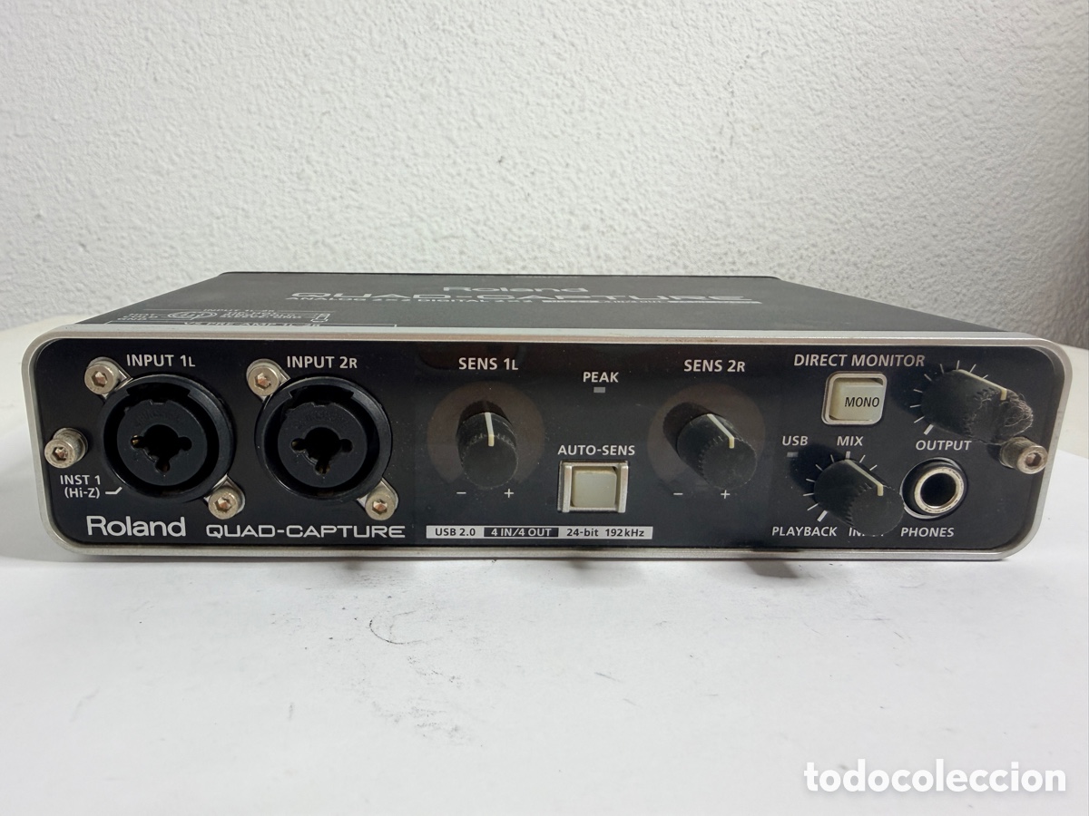 Segunda mano: Roland UA-55 Quad-Capture USB Audio Interface - Foto 2