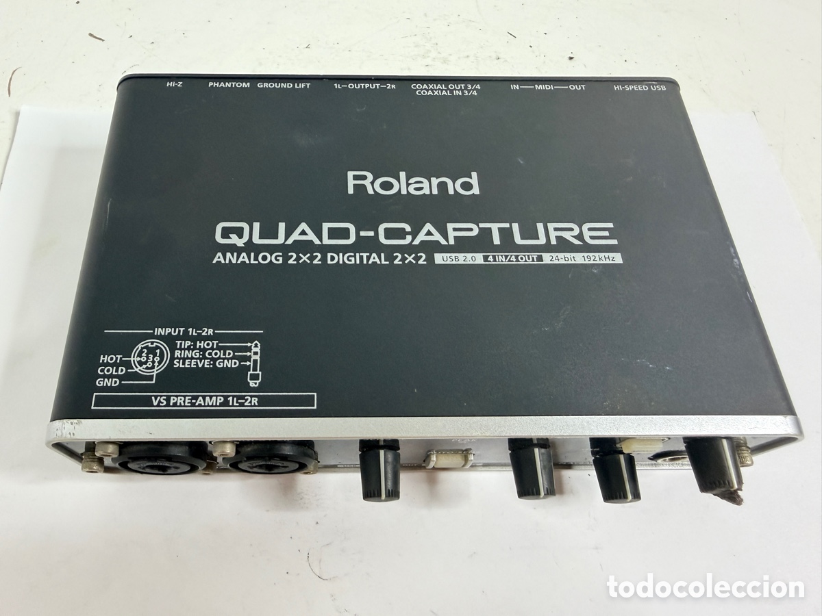 Segunda mano: Roland UA-55 Quad-Capture USB Audio Interface - Foto 5