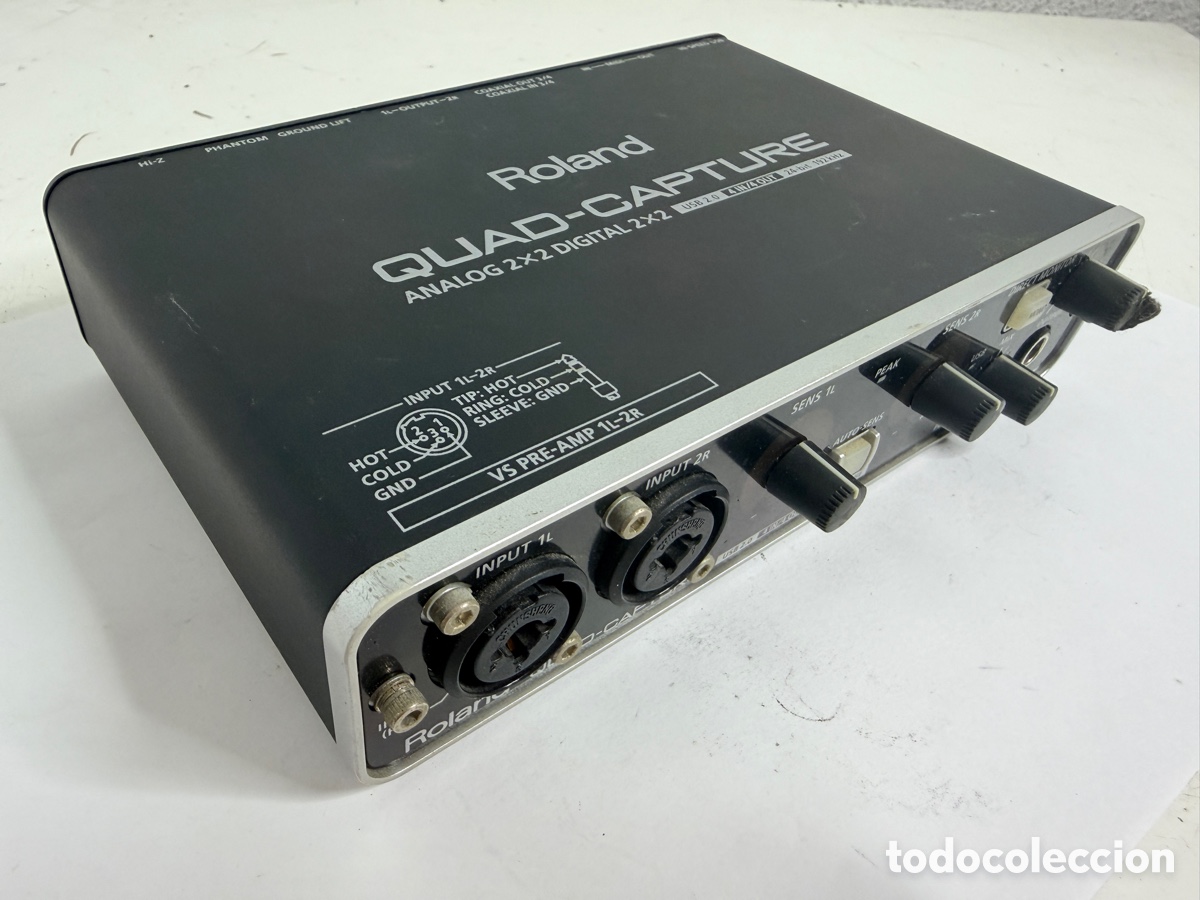 Segunda mano: Roland UA-55 Quad-Capture USB Audio Interface - Foto 6