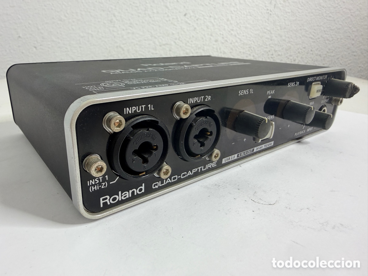 Segunda mano: Roland UA-55 Quad-Capture USB Audio Interface - Foto 7