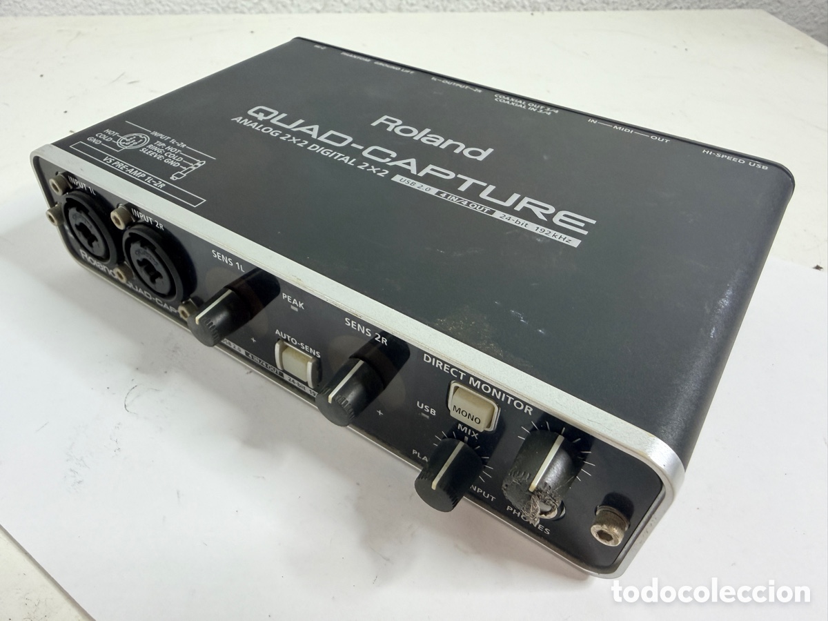 Segunda mano: Roland UA-55 Quad-Capture USB Audio Interface - Foto 8