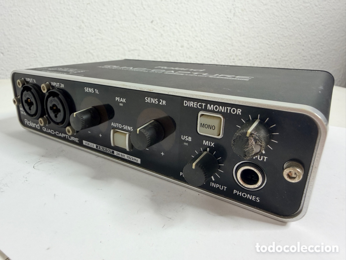 Segunda mano: Roland UA-55 Quad-Capture USB Audio Interface - Foto 9