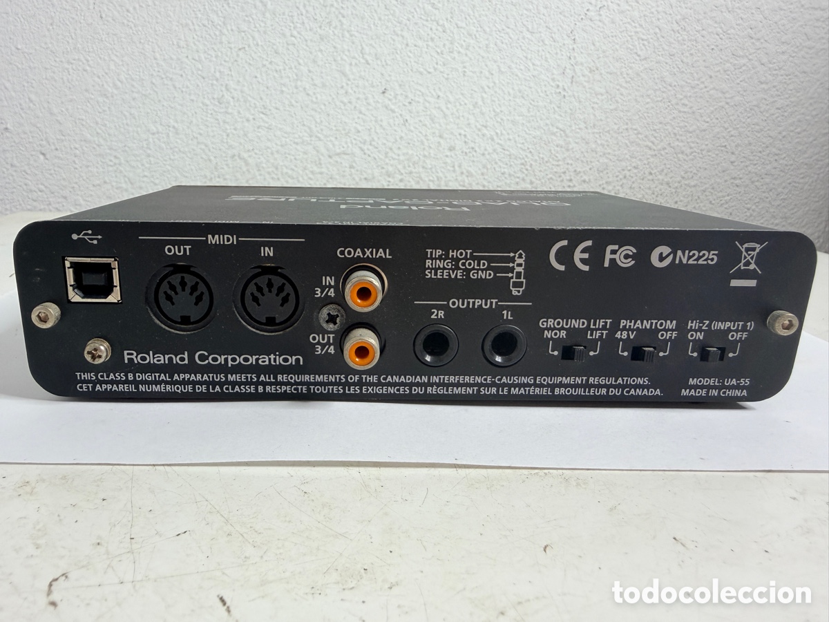 Segunda mano: Roland UA-55 Quad-Capture USB Audio Interface - Foto 10