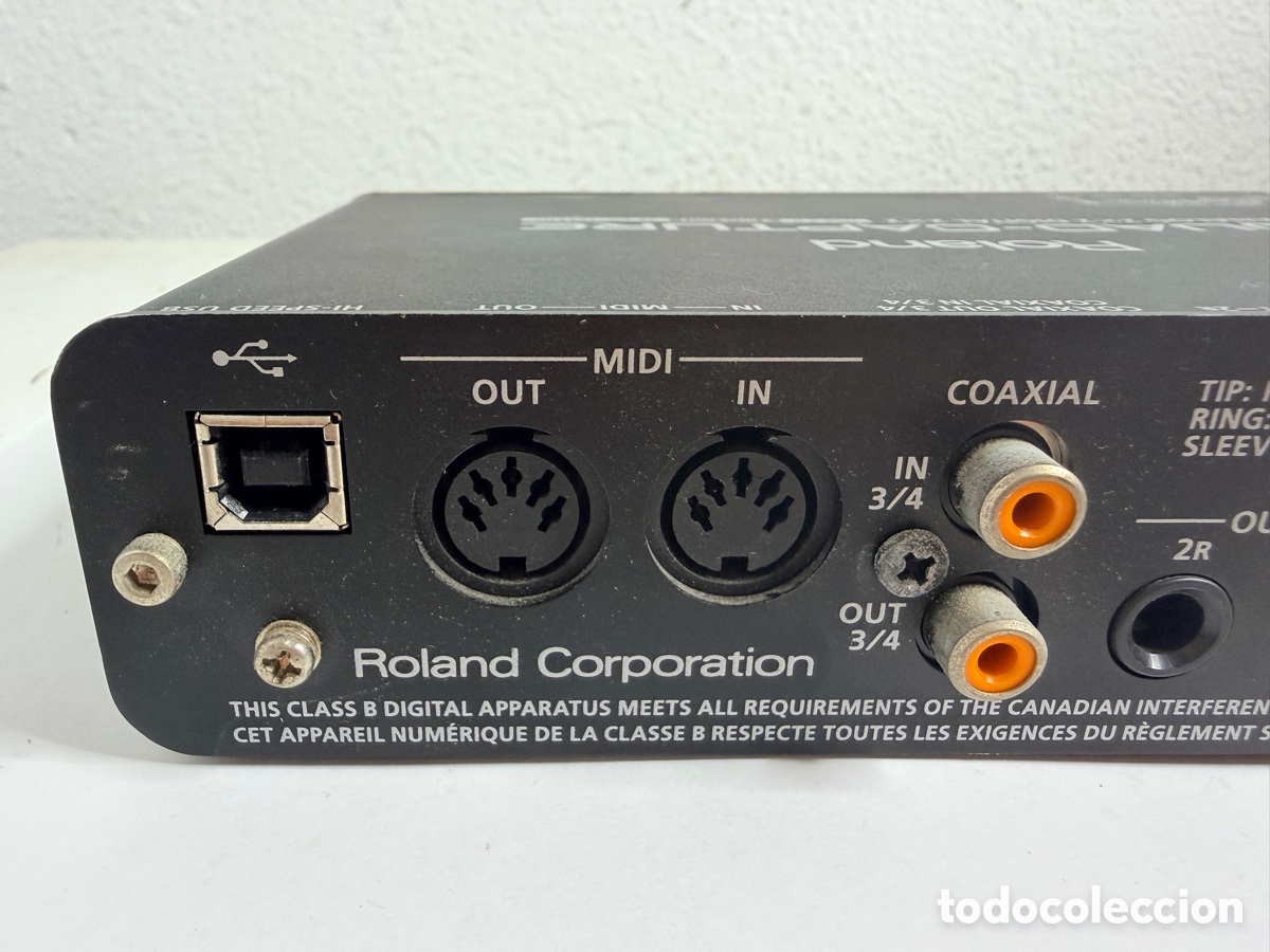 Segunda mano: Roland UA-55 Quad-Capture USB Audio Interface - Foto 11
