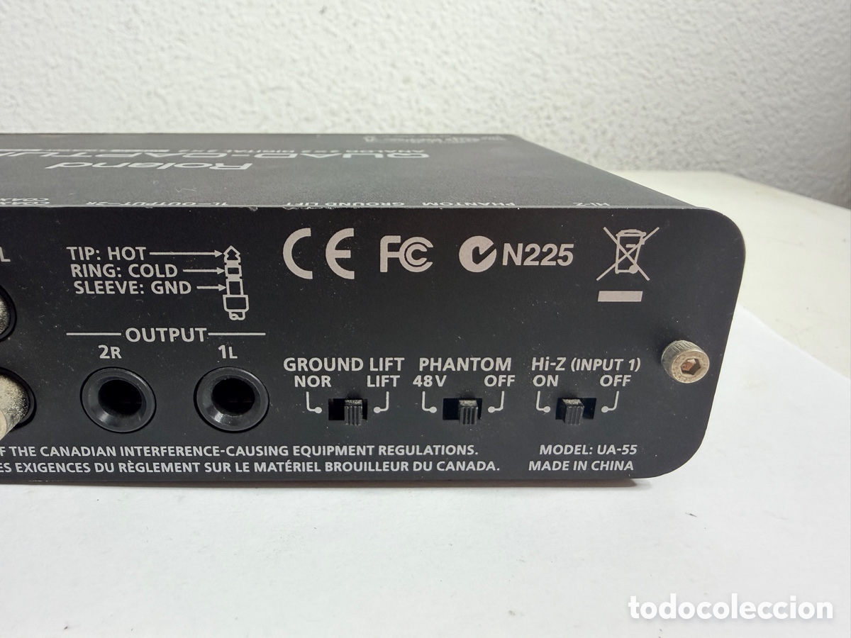 Segunda mano: Roland UA-55 Quad-Capture USB Audio Interface - Foto 12