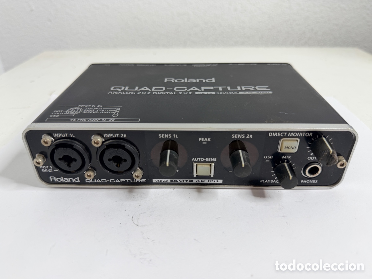 Segunda mano: Roland UA-55 Quad-Capture USB Audio Interface