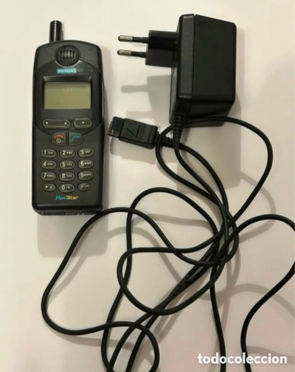 Segunda mano: TEL&Eacute;FONO M&Oacute;VIL SIEMENS MOVISTAR CON CARGADOR