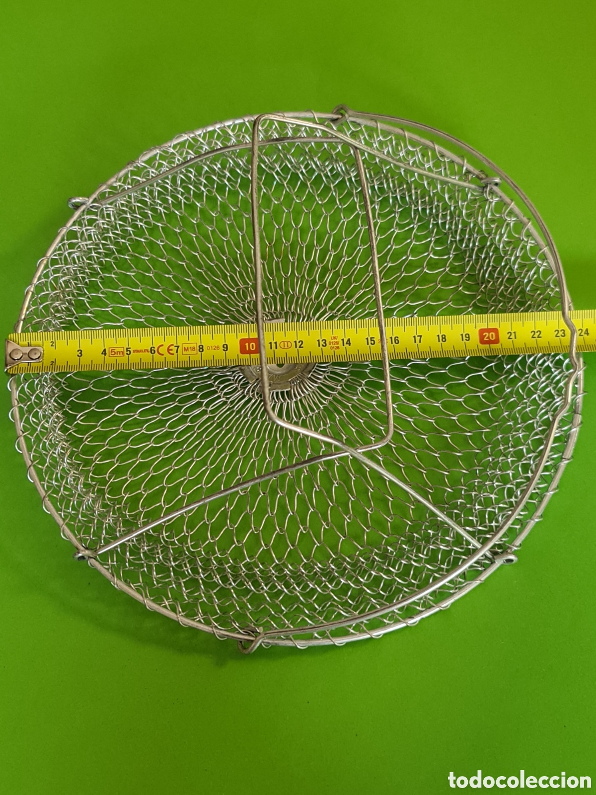 Segunda mano: Cesta met&aacute;lica plegable - Foto 7