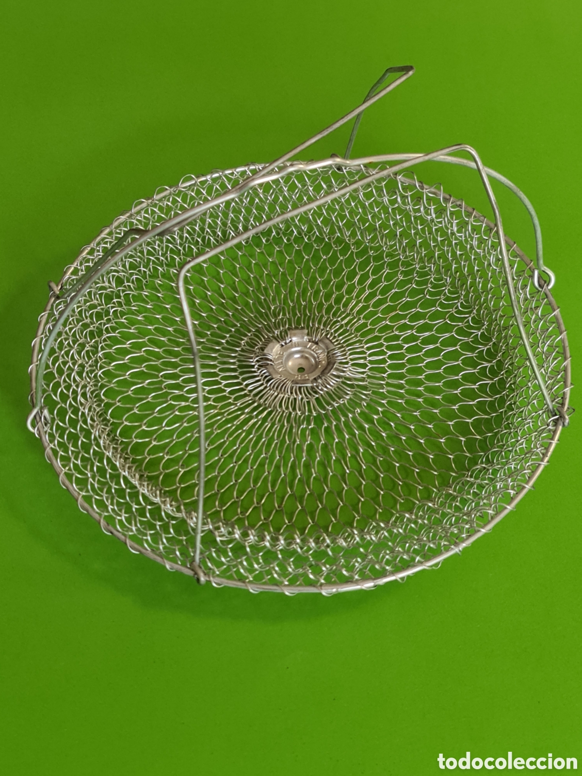 Segunda mano: Cesta met&aacute;lica plegable