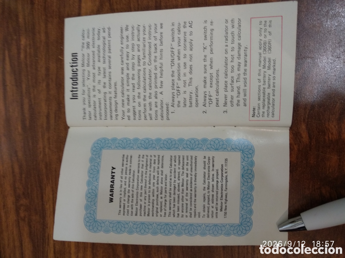 Segunda mano: Calculadora electr&oacute;nica Melcor 360 - Foto 15