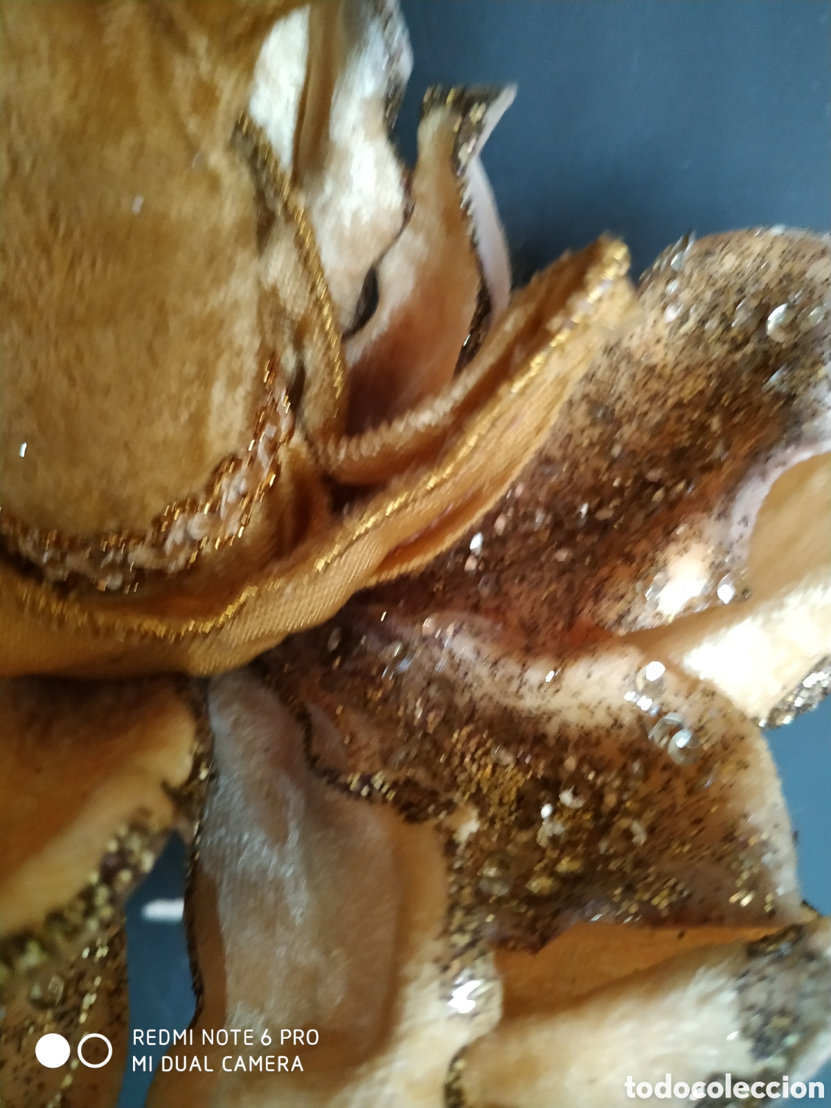Segunda mano: Hada de navidad en flor con pinza - Foto 5