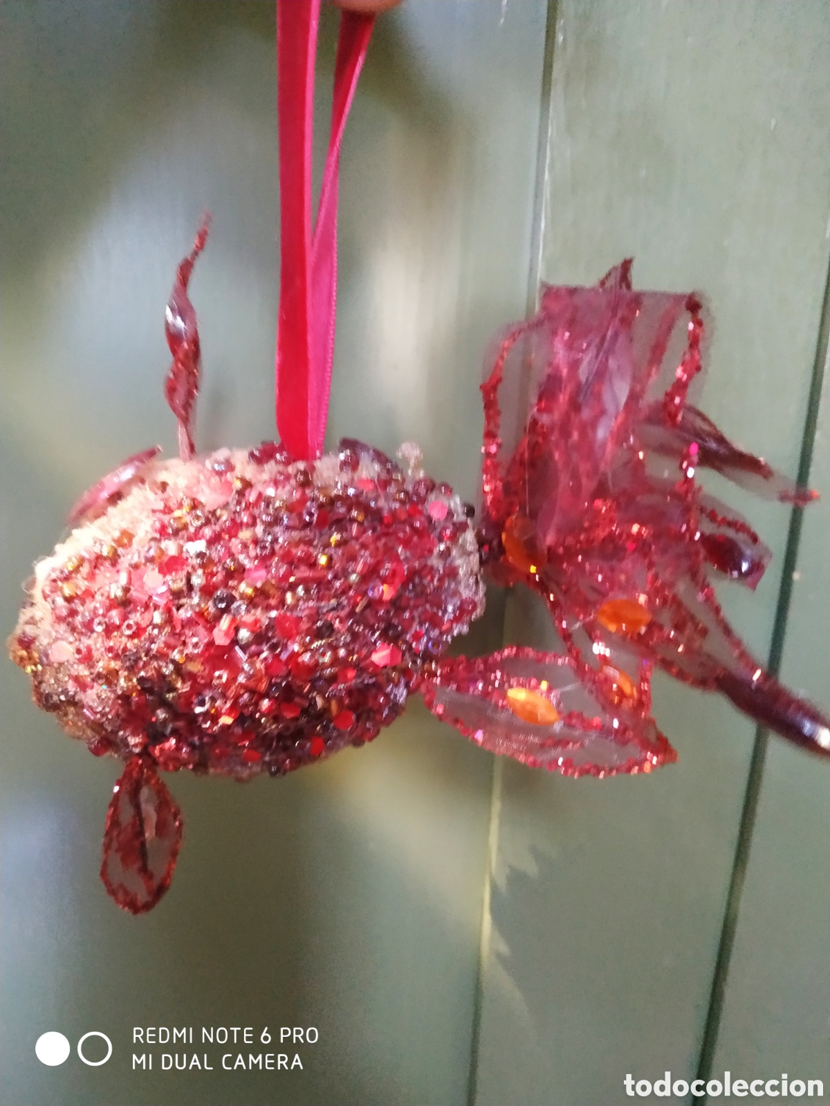 Segunda mano: 2 peces de fantasia para colgar en el &aacute;rbol de navidad