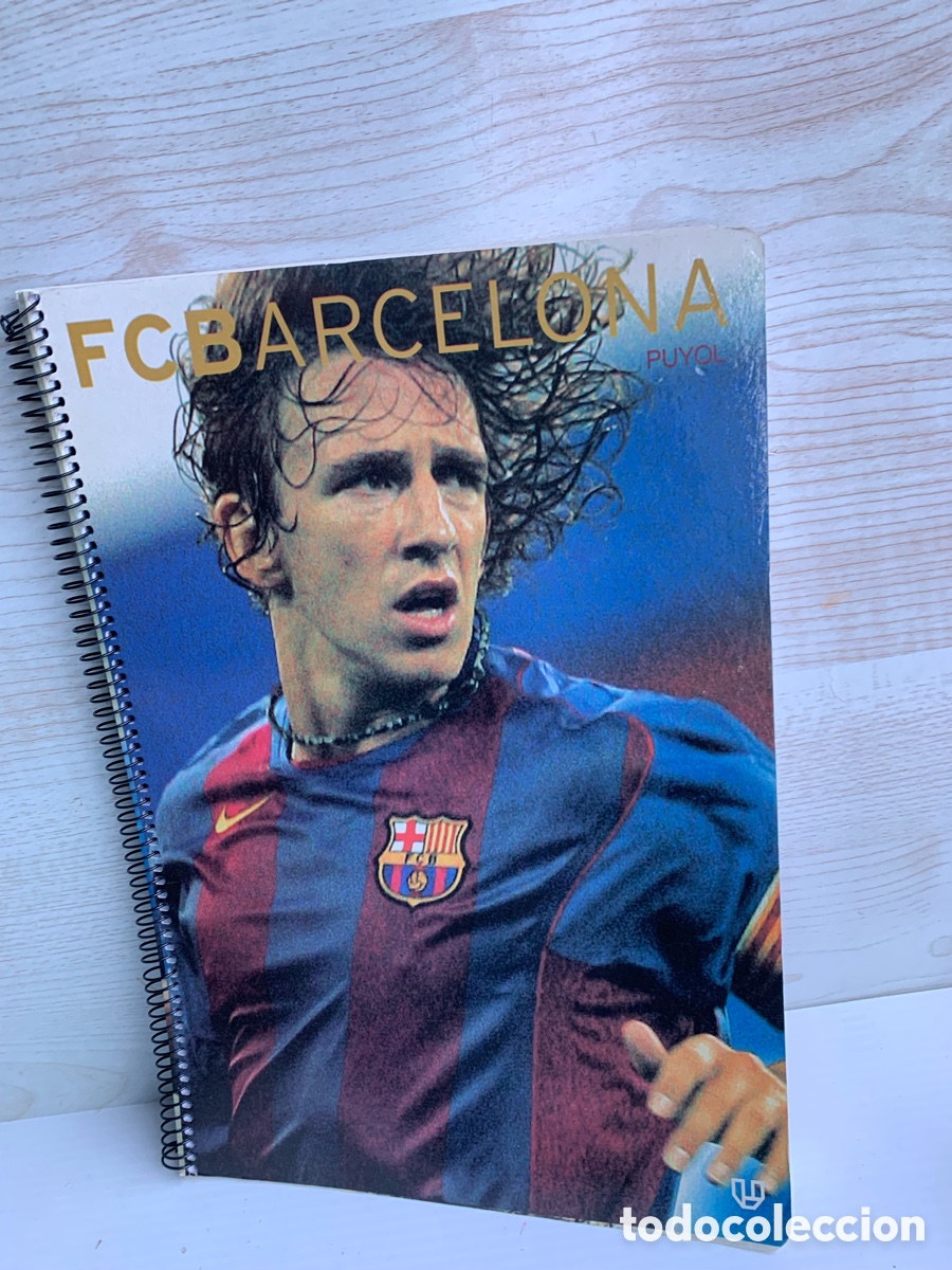 Segunda mano: Libreta escolar marca Enri de Puyol cuadriculada FCB
