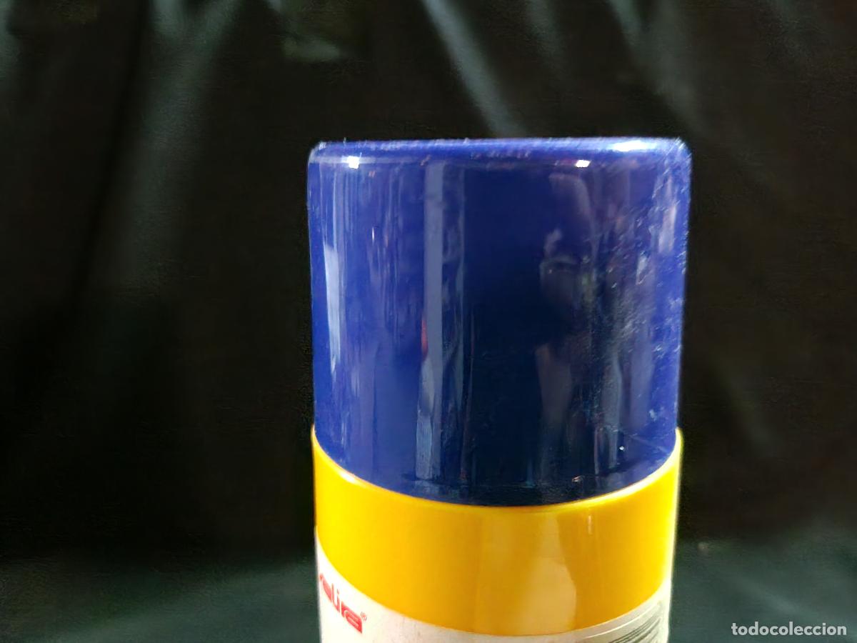 Segunda mano: BONITO TERMO DE CAFE. COLOR AZUL-AMARILLO. - Foto 2