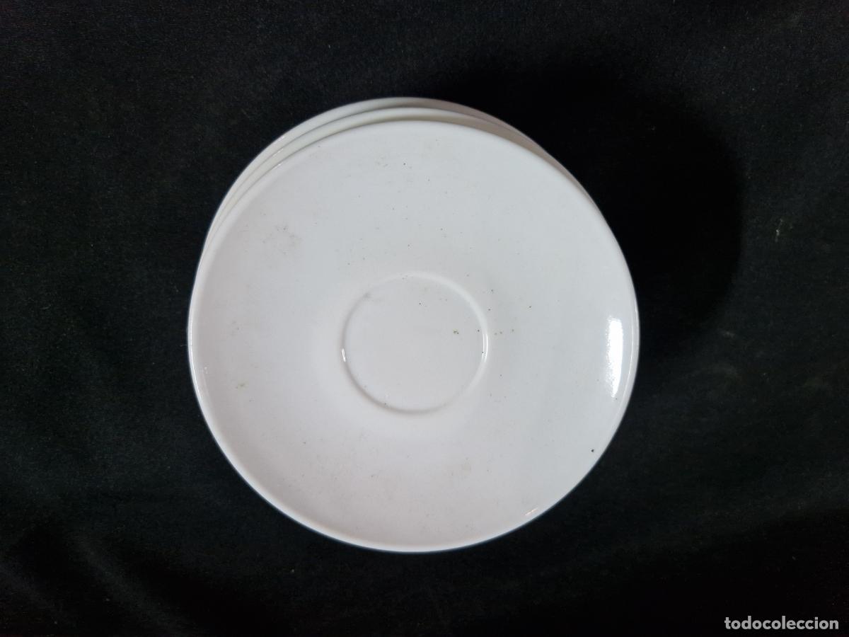 Segunda mano: 10 BONITOS PLATOS PARA POSTRE. COLOR BLANCO. MEDIDA 15*15