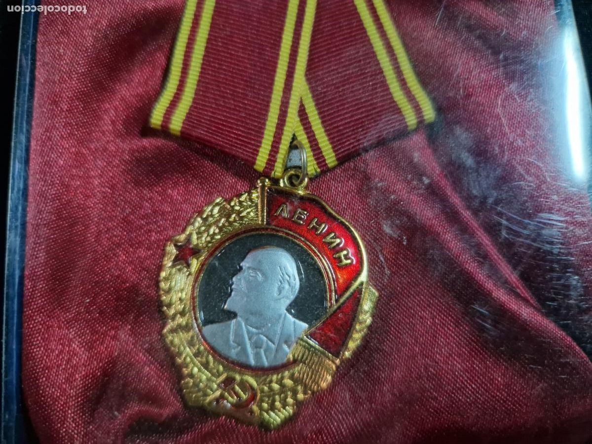 Segunda mano: BONITA MEDALLA ORDEN DE LENIN. - Foto 2