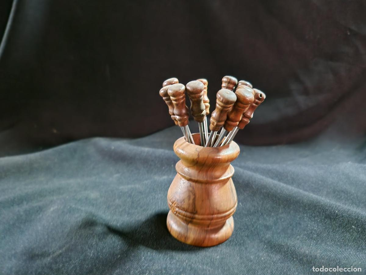 Segunda mano: BONITO SET DE PINCHOS PARA APERTIVOS.