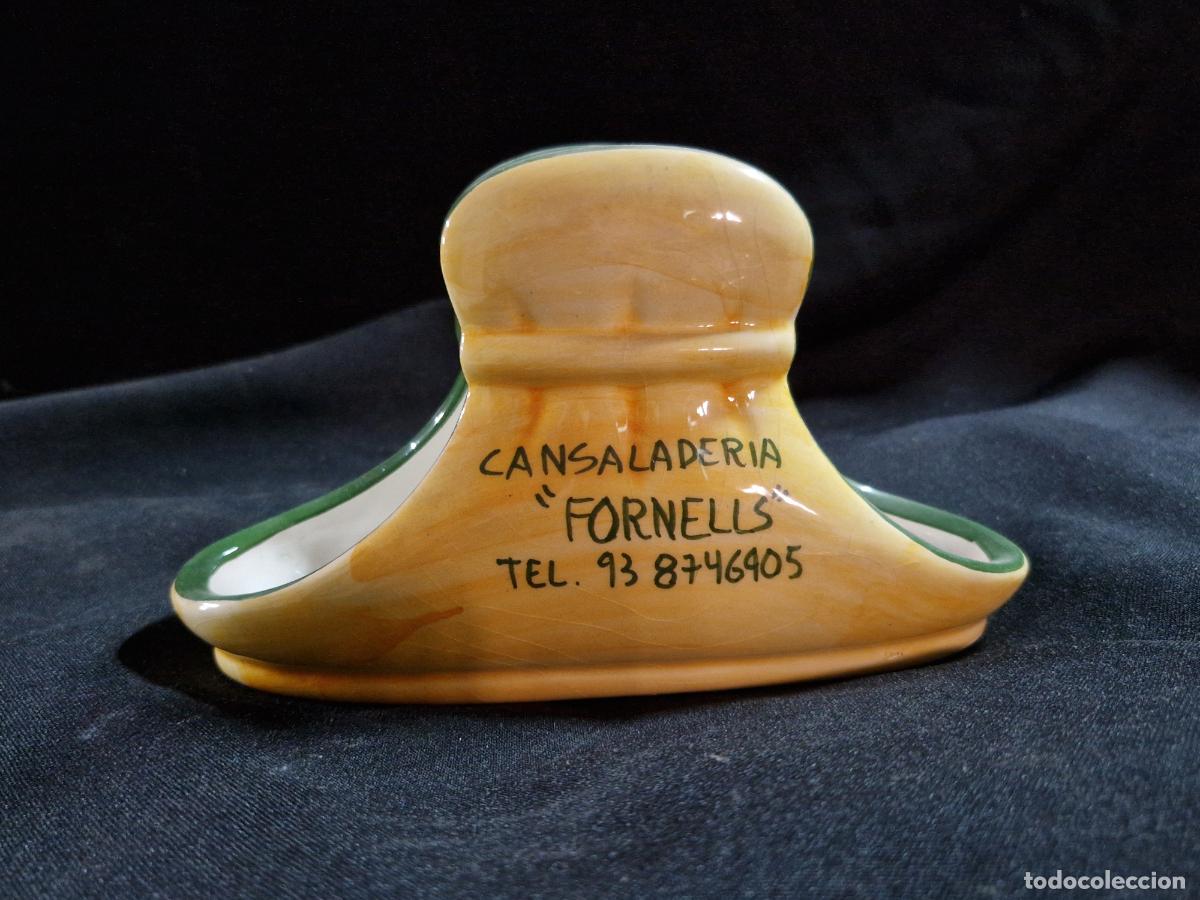 Segunda mano: BONITO SERVILLETERO DE CERAMICA. CANSALADERIA. - Foto 2