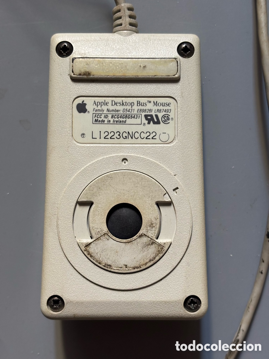 Segunda mano: Rat&oacute;n original Apple Desktop Bus Mouse 1986 - Foto 3