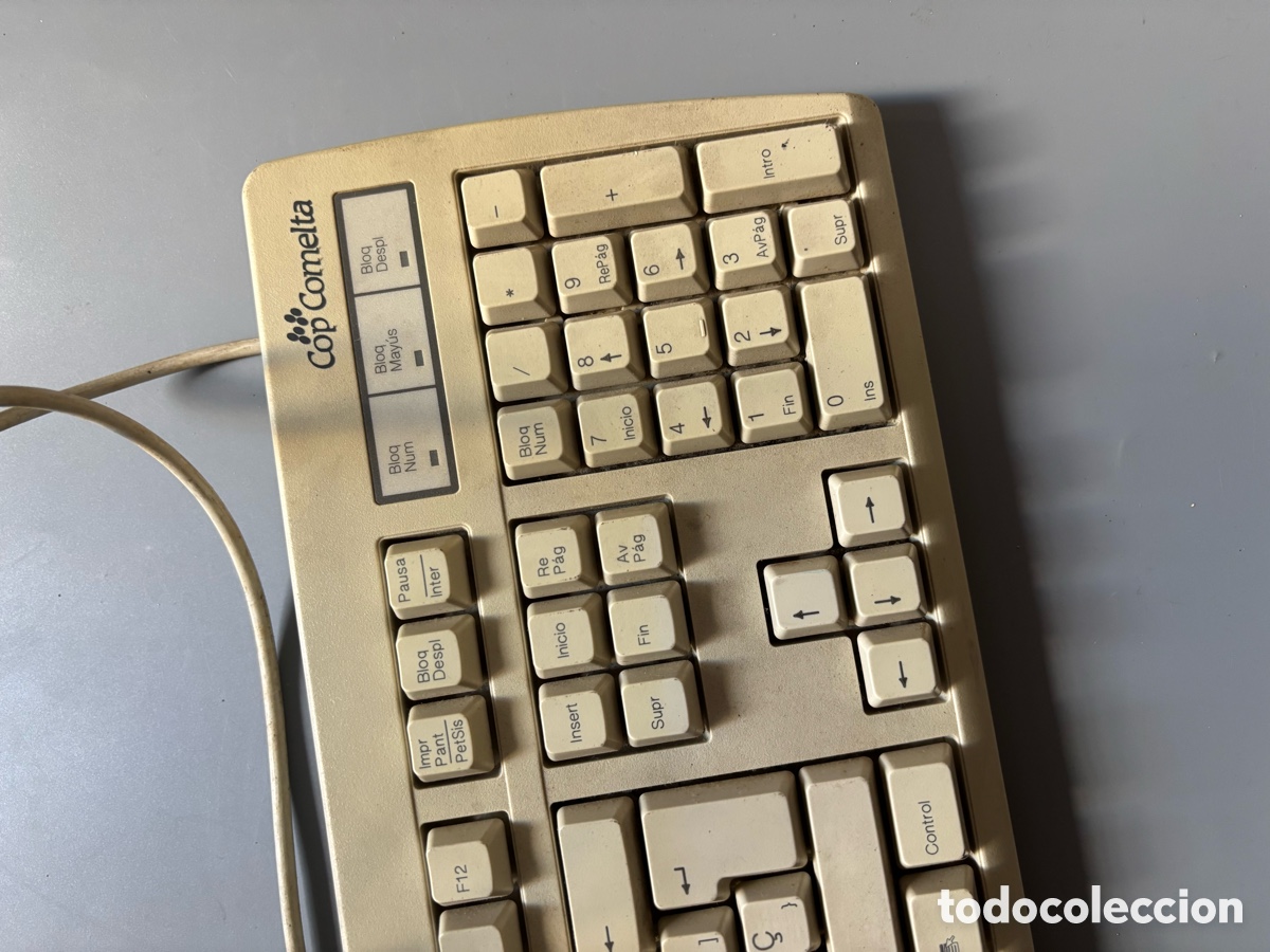 Segunda mano: Teclado original Cop Comelta para windows 95 - Foto 2