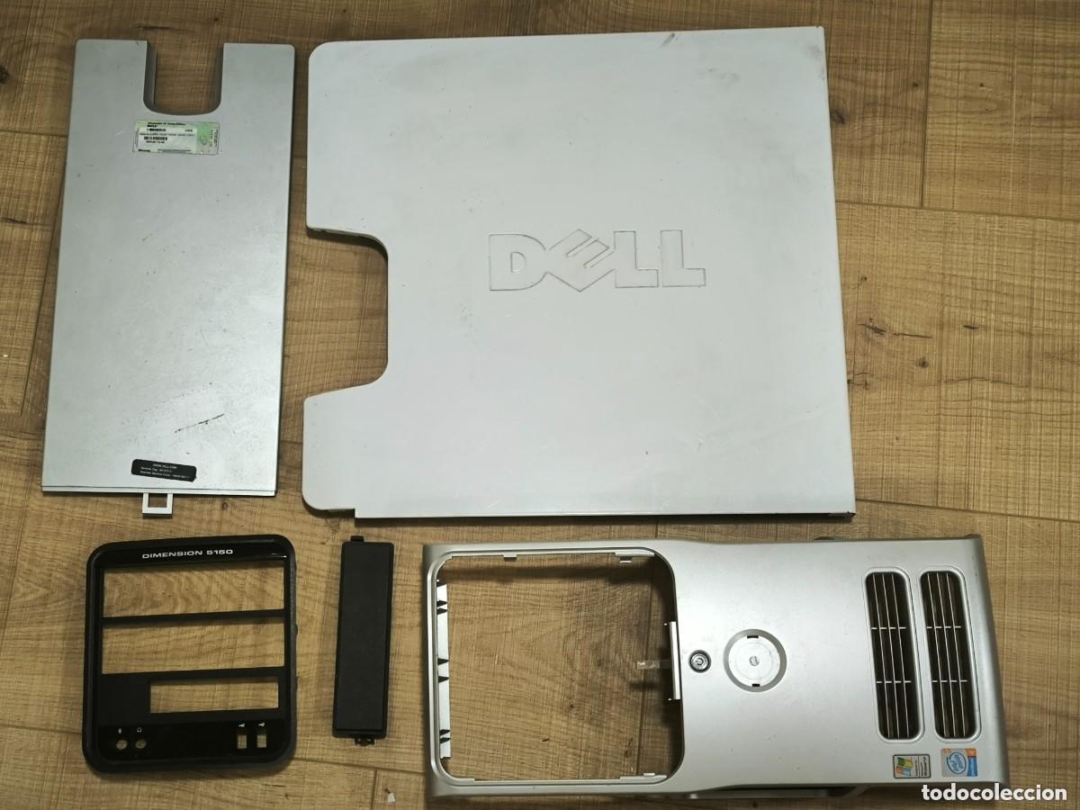 Segunda mano: Lote 5 piezas carcasa Dell Dimension 5150 frontal tapa lateral embellecedores originales PC