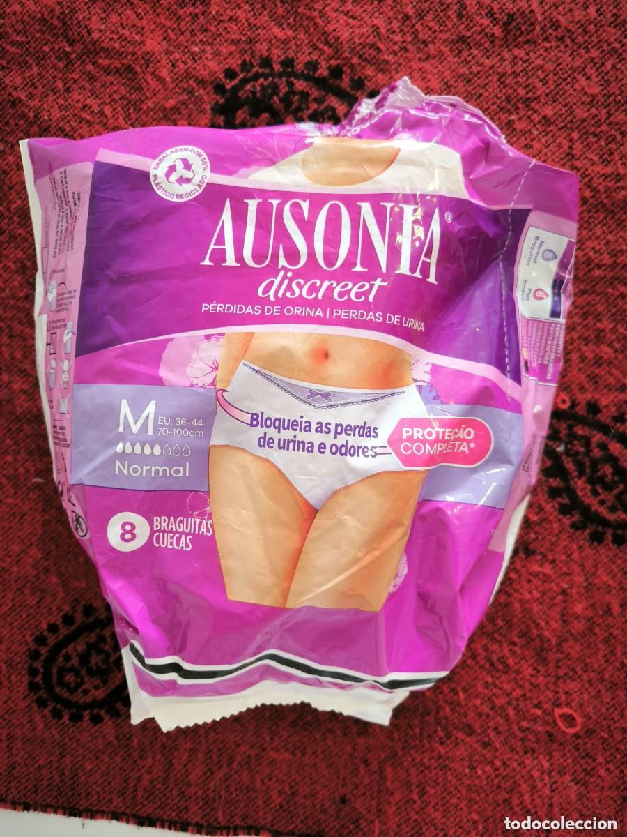 Segunda mano: Pack de 3 Braguitas Absorbentes Ausonia Discret Talla M Para P&eacute;rdidas De Orina