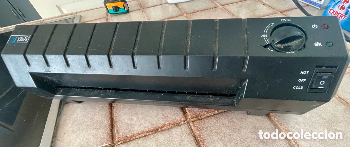 Segunda mano: Plastificadora A3 United Office ULG 350 A1 fr&iacute;o/calor
