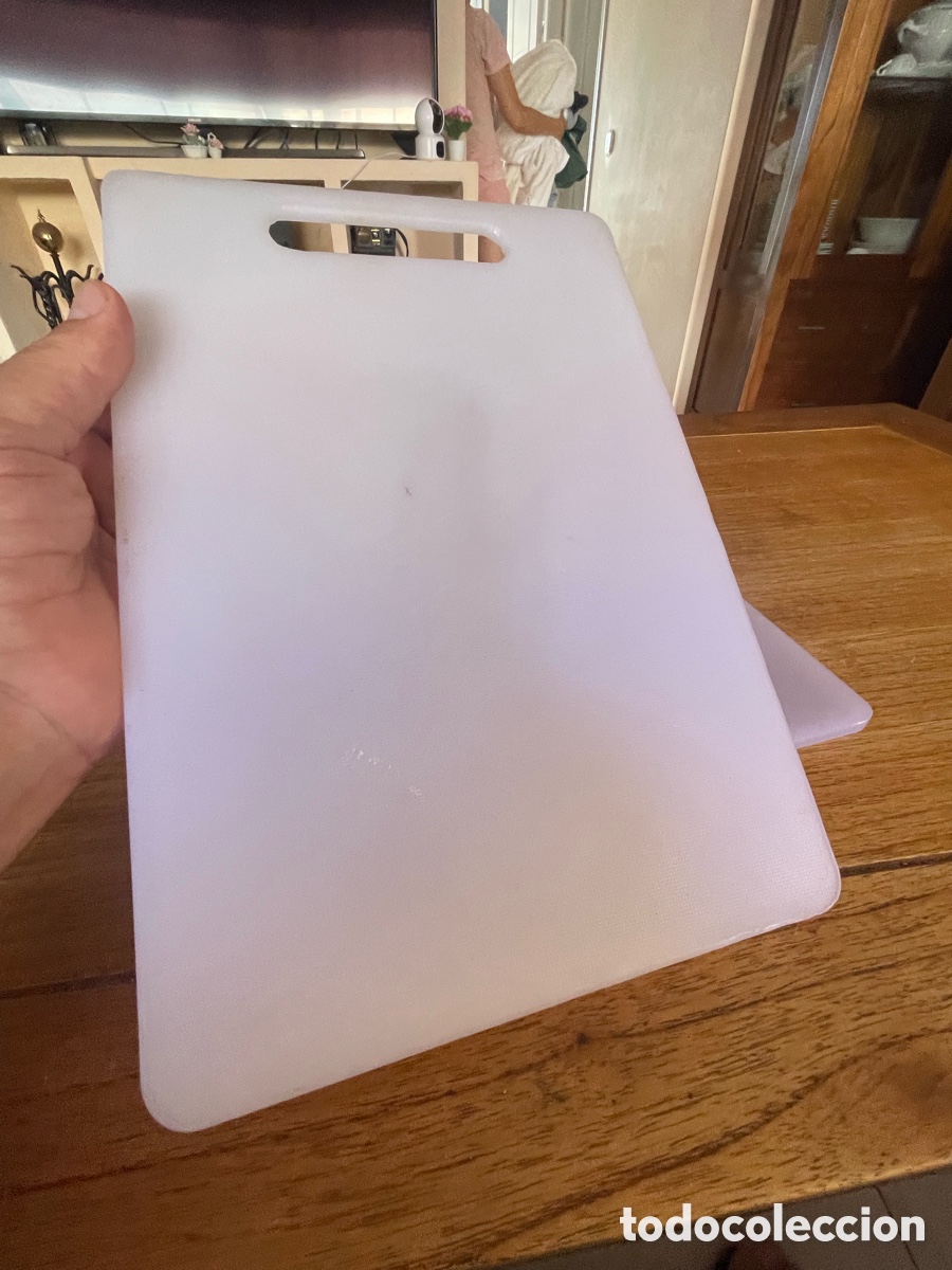 Segunda mano: Pack 2 tablas de cortar flexibles con asa 30 &times; 20 cm - Foto 3