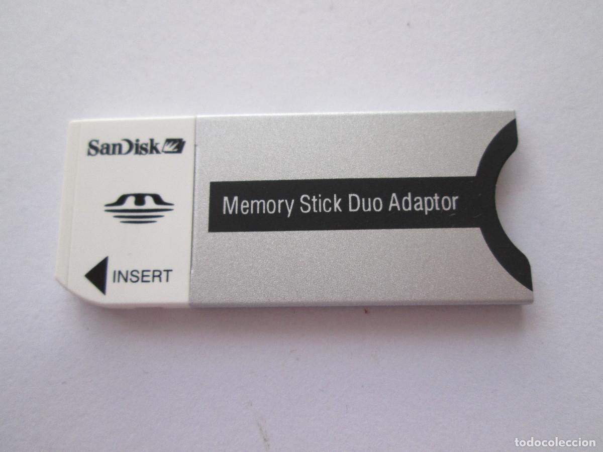Segunda mano: ADAPTADOR PARA TARJETA MEMORY STICK DUO - SANDISK