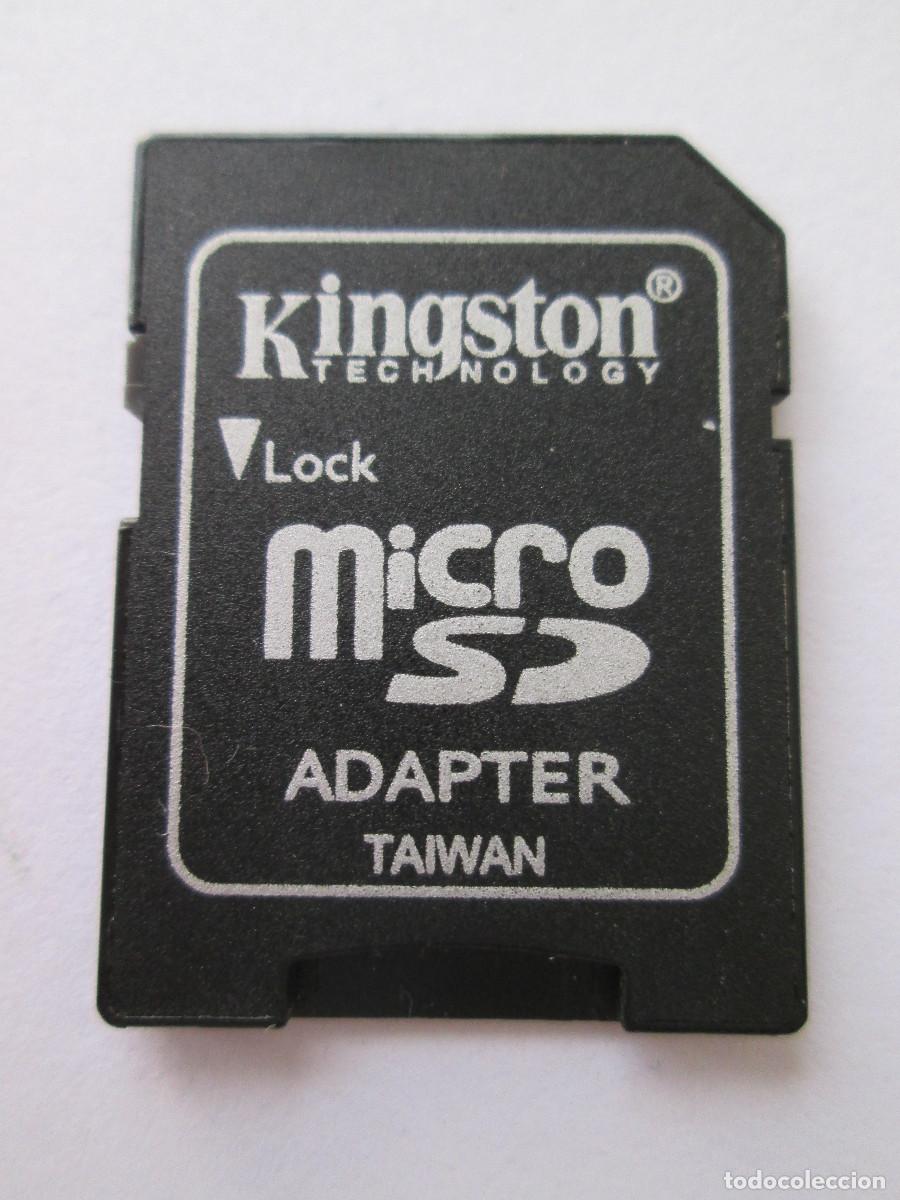 Segunda mano: ADAPTADOR PARA TARJETA MICRO SD PARA PASAR A TARJETA SD NORMAL