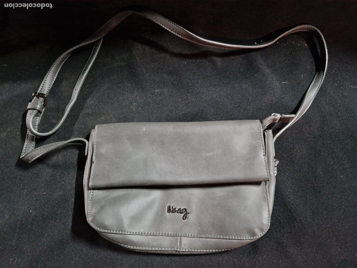 Segunda mano: BONITO BOLSO PARA MUJER. COLOR GRIS. BBAG.